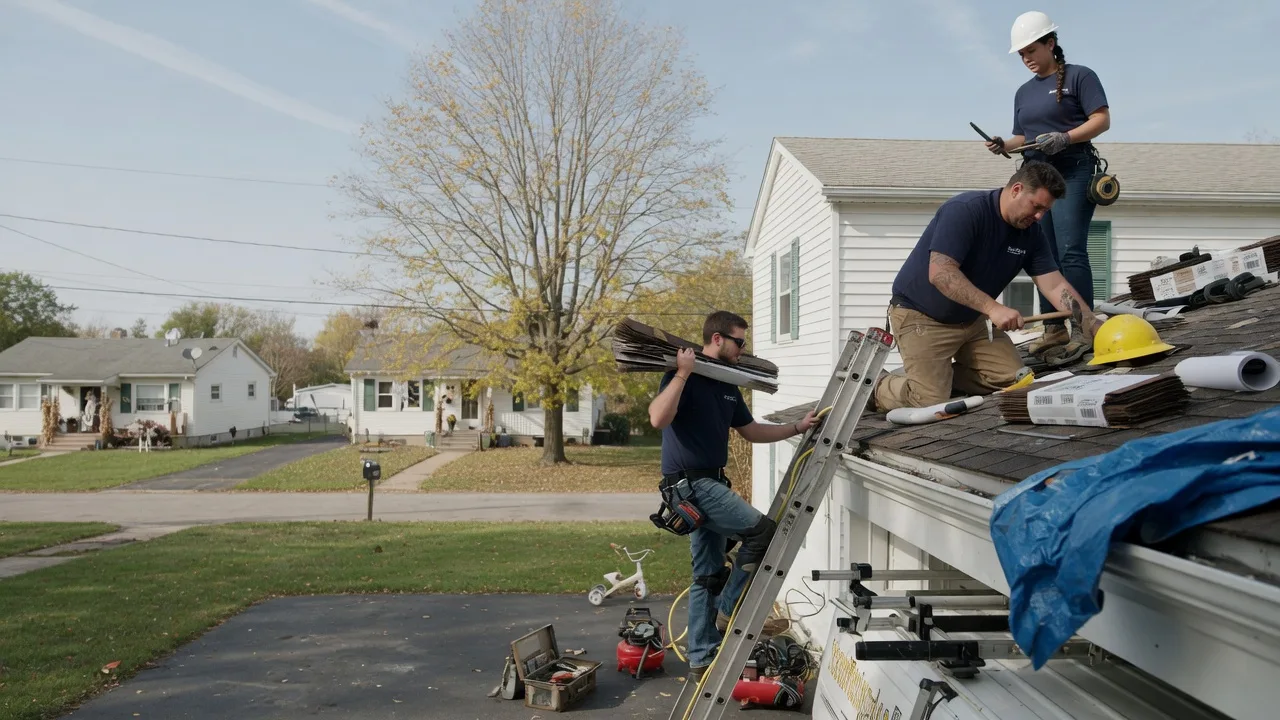 Local Roofing Contractors in Eagarville, IL near me
